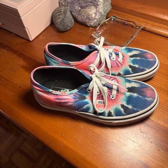 Vans Shoes - Excellent Used Condition Vans Tie-Dye Lace Up Sneakers Womens Size 7.5